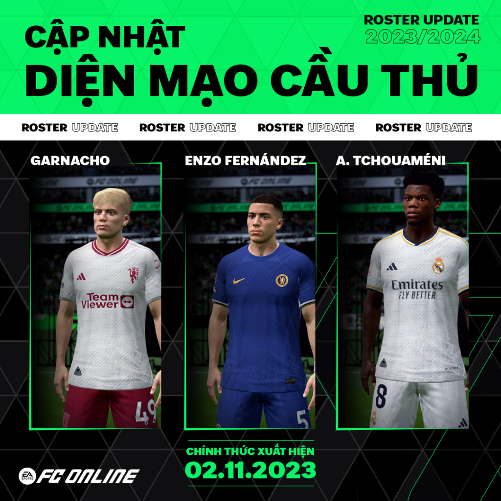 WELCOME TO FC ONLINE – [ROSTER UPDATE 2023/24] Mùa Giải Mới – Hành ...