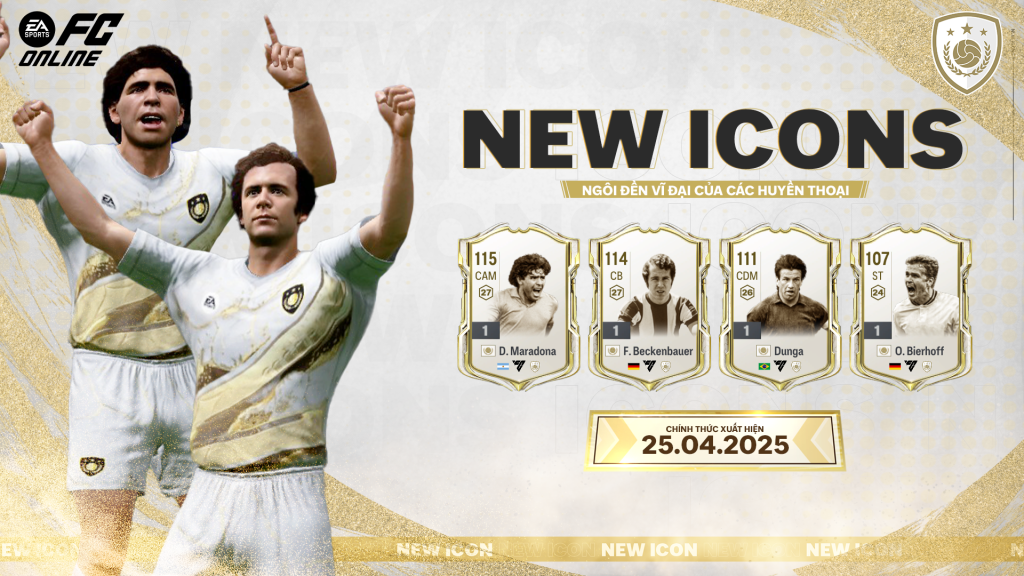 WELCOME TO FC ONLINE – [ICONS MỚI] NGÔI ĐỀN VINH DANH NHỮNG HUYỀN THOẠI ...