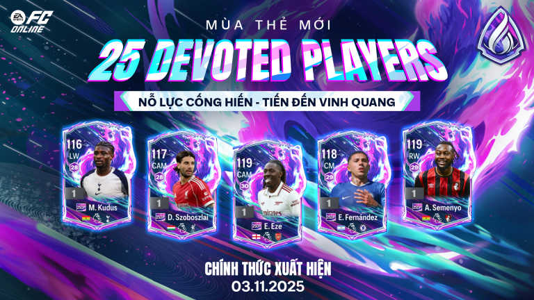 WELCOME TO FC ONLINE – [BẢN TIN CẬP NHẬT] ROSTER UPDATE: CẬP NHẬT MÙA ...